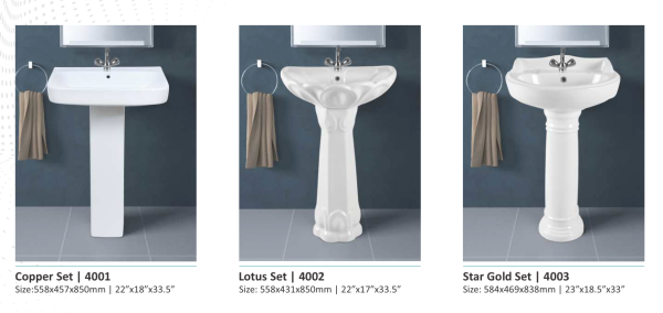 Basin With Padestal